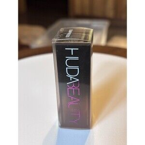 HUDA BEAUTY  Bossy Browns Power Bullet Cream Lipstick Goal Digger 0.1oz NIB